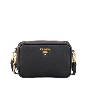 Prada Camera Shoulder Bag Saffiano Leather Mini